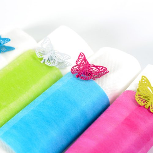 VLIES- BAND Uni ( Dekoband z.B.Tischband ) 10cm/10m MINT -28 - 2