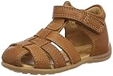 lauflernsandalen test komplett weiches Kalbsleder Bisgaard Unisex Baby 71206.119 Sandalen, Braun (Cognac 500), 22 EU