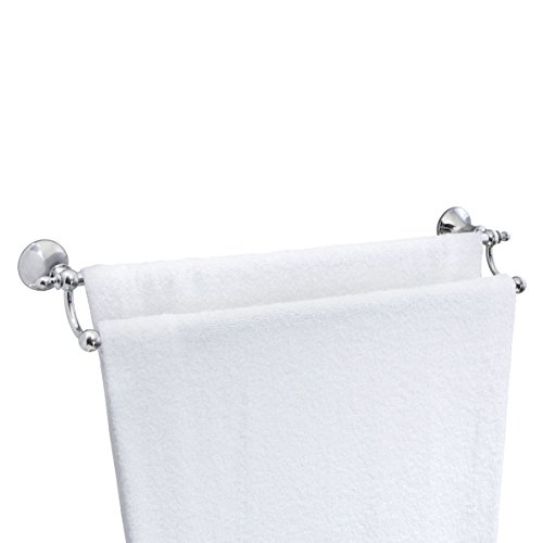 modona 61 cm (61 cm) Doppel-Handtuchstange – Chrom poliert – Antica Serie – 5 Jahr Vorteil - 3