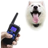 COFIT Bellkontrolle Hundehalsbänder Erziehungshalsband mit Ton und Vibration - Europäische Version