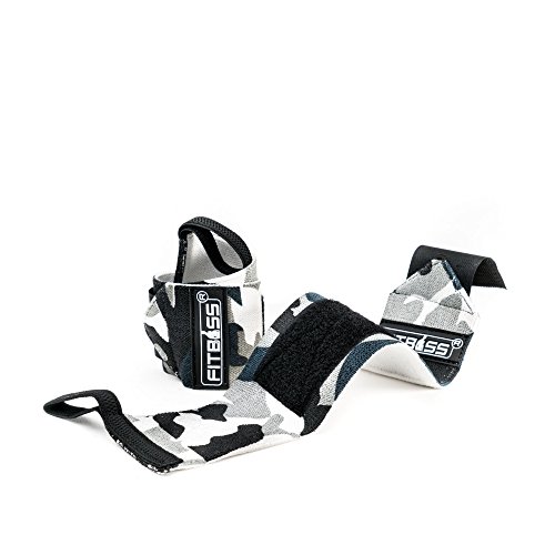 Handgelenkbandagen (2er-Set) inkl. gratis Aufbewahrungsbeutel – Wrist Wraps (45cm) – Profi Bandagen für Kraftsport, Fitness, Bodybuilding, & Crossfit Training – Handgelenkstütze für Athletinnen und Athleten – 2 Jahre Gewährleistung - 7