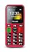 Produktbild Emporia TelMe C150 Großtastenhandy (Notruf-Funktion, Bluetooth 3.0, HSP, FM Radio) Rot