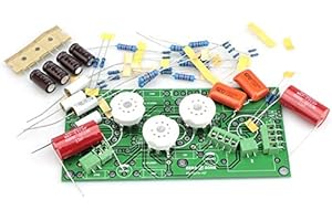 Jolooyo PRT07A 12AX7 Vakuum-Röhren-Vorverstärker PCB M7 Schaltungsverstärker-Kits (ohne Röhre), PRT-01A-KIT