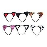 diadema orejas de gato azul Grandes regalos para amigos y familias. Adecuado para niños y mujeres, niñas.