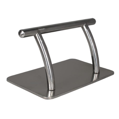 Bellesson Stainless Steel Footrest Rack Barbers Hair Chair Salon Equipment Beauty Tattoo