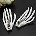 2pcs Personality Devil Skeleton Hand Bone Claw Hairpin Zombie Horror Hair Clip