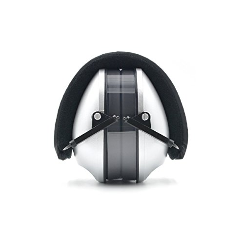 Toennesen Erwachsene Kapselgehörschützer NSR 31db Verstellbar Ohrenschütz Hörschutz Gehörschutz für laute Umgebung Silber - 2