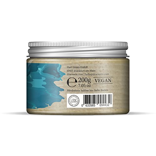 Dr. Severin® Aequoreus Enzym Meersalz Peeling 150ml – gegen eingewachsene Haare nach der Haarentfernung ( Waxing Sugaring Rasur Epilation ). Mit Enzymen, Arganöl und Salz + Spurenelementen aus dem toten Meer. - 3