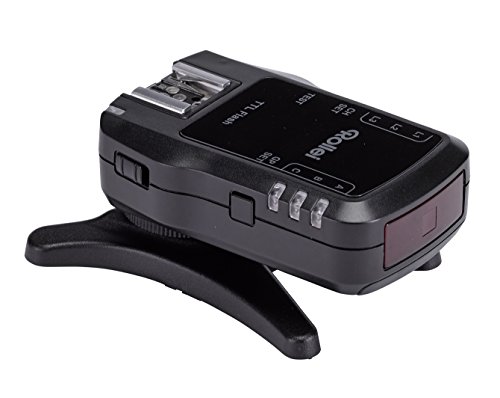 Rollei Wireless Flash Unit Receiver - R  cepteur pour d  clencheur de flash sans fil professionnel - compatible avec Canon et Nikon