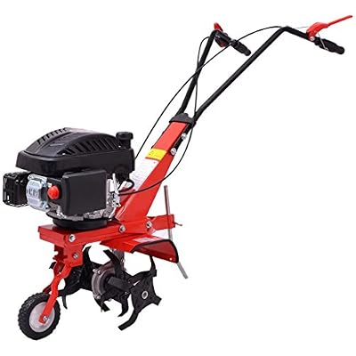 vidaXL Motobineuse à essence 5 CV 2,8 kW Motoculteur pour bricolage de jardin