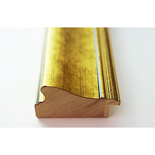 Spiegel Wandspiegel Badspiegel – Flensburg 5,5 – Gold – 200 Größen zur Auswahl – handgefertigt – 50 x 70 – FM – Antik, Barock, Klassisch - 5