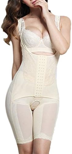 Deyou Women's Full Body Shaper Waist Cincher Thigh Reducer Bodysuit Shapewear