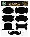 Price comparison product image Set of 80 Chalkboard Labels for Mason Jars, Organize Kitchen & Pantry, DIY crafts - Reusable adhesive Stickers - 7 Fancy Designs - 8 x 5 cm