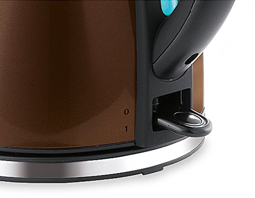WMF TERRA Wasserkocher 1,7 l, 2400 W, beleuchtete Wasserstandsanzeige, Kalk-Wasserfilter, braun - 2