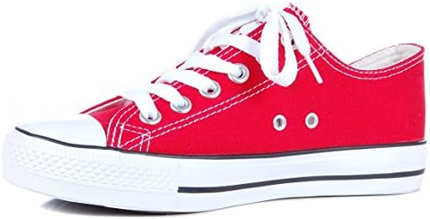 low top canvas plimsole lace up rubber toe trainers