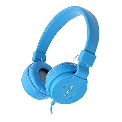 ONTA®Pliable On Ear Casque Audio Enfant,Réglable Léger Écouteurs Pour Enfants Pour Ttéléphonesphones/iPhone/Tablettes/iPad/PC/MP3/MP4
