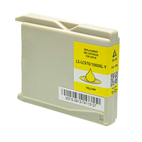 10 Tintenpatronen für Brother LC1000 4-2-2-2 – 4xBlack,25 ml 6xColor,18 ml ,kompatibel - 5