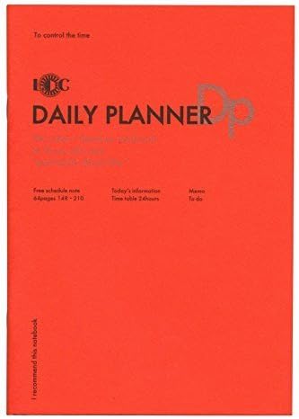 United bees A5 size Daily Planner functional notebook NOTE-A5F-04 by United bees
