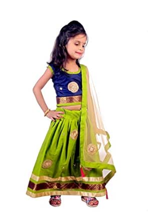 mehndi lehenga for baby girl