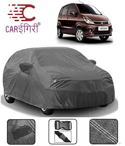 Carigiri Grey Car Body Cover for Maruti Suzuki Zen Estilo(Triple Stitched,Mirror Pocket,UV Resistant,Dustproof)(Models-2007, 2008, 2009, 2010, 2011, 2012, 2013, 2014)