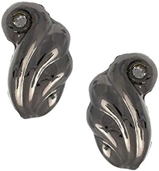 Jerry Silver tone Clip On earrings