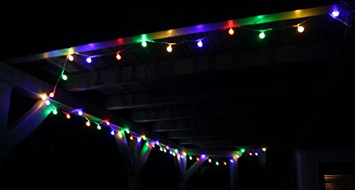 LED PARTYLICHTERKETTE 10m BUNTE LEDs 50er LICHTERKETTE - 7