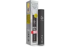 BORO MIAMI ELF Bar ELFA, Pod Mod, 500 mAh, Akkugerät, verschiedene Farben, ohne Nikotin (Black)