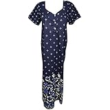 Indiatrendzs Women's Cotton Nighty, Nightdress (Free Size)