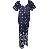 Indiatrendzs Women's Cotton Nighty, Nightdress (Free Size)