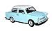 Produktbild Trabant 601 Limousine Blau mit Weißem Dach 1/24 Welly Modell Auto