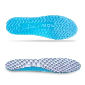 GELRIDE ArchCare Massaging Gel Arch Support Insoles for Flat Feet, High Arch, Foot Pain and Plantar Fasciitis Relief - Made in India (Pack of 1 Pair, Small (5-9 UK))