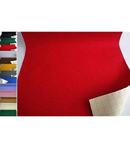ROYALBLAU Bastelfilz Selbstklebend – 30% Wolle, 70% Zellwolle, 50 Cm Breit, Ideal Für DIY & Dekoration