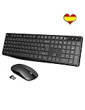 ☘[Indicador de batería baja]: Este teclado lleva " ñ ". El indicador del teclado parpadeará para recordarle cuando debe reemplazar la batería(se enciente en rojo). Si no usa después de 10 min, el ratón entrará en modo de suspensión, pero puede hacer clic en cualquier lugar para activarlo.
