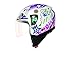 Produktbild Shiro SH-20 Demi-Jet Tres Chic Motorradhelm für Kinder YM (51-52) Decorado Blanco
