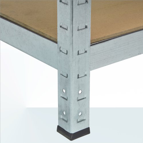 DEMA Steckregal „Twin“ 8 Böden je 65 kg 160x160x40 cm - 5