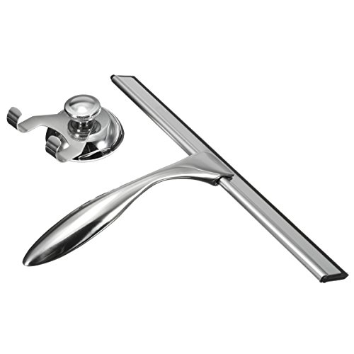 Baban Shower Squeegee Stainless Steel Window Wiper Shower Wiper with