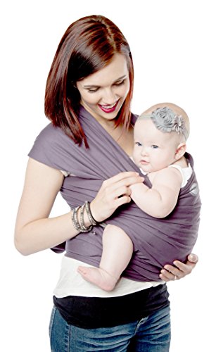 MOBY Wrap Organic - Eggplant
