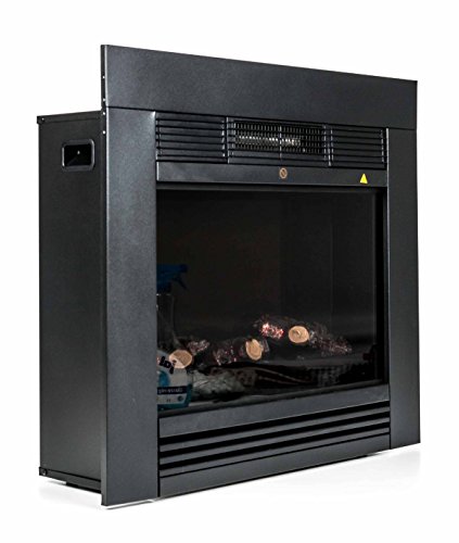 Elektrischer Kamin, Elektrokamin zum Einbauen, Design klassisch