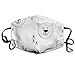 Produktbild Polar Bear White Anti Dust Mask Anti Pollution Washable Reusable Mouth Masks