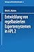 Produktbild Entwicklung von regelbasierten Expertensystemen in Apl 2 (Beiträge zur Wirtschaftsinformatik) (German Edition)