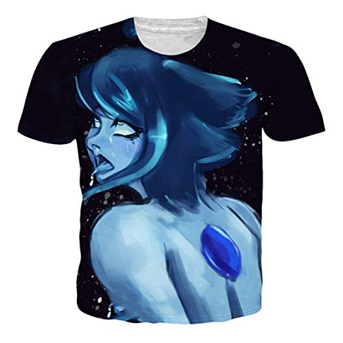 OPCOLV Camiseta de niña Camiseta de Ahegao Camiseta de Manga Anime Face Camiseta Comics Camiseta Slim fit Top para Hombreses