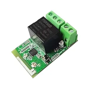 Aoccy 12V WiFi Wireless Relay Module Inching Switch Remote Access Control Door Lock Tuya Smart/Smart Life APP Remote Control Compatible with Alexa Voice Control