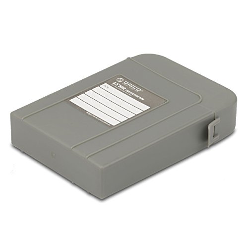 ORICO PHI-35 für 8,9cm 3,5″ PATA/SATA Festplatten Schutzhülle, Festplatten-Schutzgehäuse, HDD Festplatten-Gehäuse / Enclosure, PP Plastik Schutzhülle (Grau) - 5