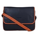 MBOSS Faux Leather Portfolio Messenger Laptop and Tablet Bag PFB 044 BLACK TAN RS.1499 (75.00% Off) - Amazon