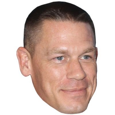 Preisvergleich Produktbild John Cena Maske aus Pappe