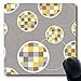 Produktbild Luancrop Mousepads für Computer Interleave Geometric Pattern Circles Abstrakte Bluse Boho Canvas Teppich Gepunktetes Design rutschfeste Oblong Gaming Mouse Pad