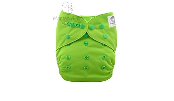 Couches Lavables Couches Tout En Un Maman Et Nature Couche Lavable Tout En Deux Te2 Culotte Impermeable A Pression Vert Kholanhthinhvuong Com