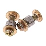 Material: Metal Baosity 2 Pedazos Tornillo de Cojinete para Heng Long 1/16 RC Tanque - RC Tank Bearing Screw