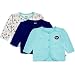 Fs Mini Klub - Pack of 3 Front Open Vests with Full Sleeves_3-6M RS.539.00