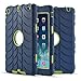 Produktbild YUMUYMEY Case Kompatibel IPadmini4, IPadmini123 Mit Heavy Duty Protection Silikon und Sound-Amplification (Color : Blue, Size : IPadmini123)